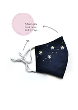 Flower Field Mask for Adults