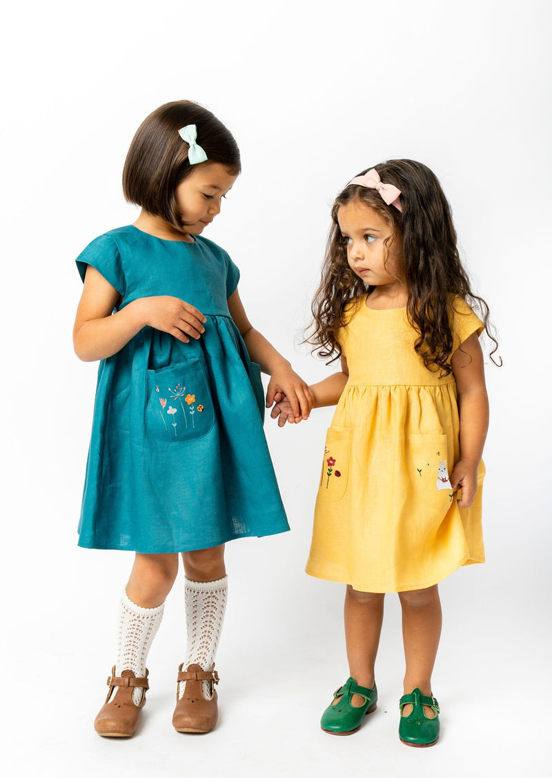 lola embroidered mini dress Lola Embroidered Sleeveless Fit & Flare Minidress (Women)