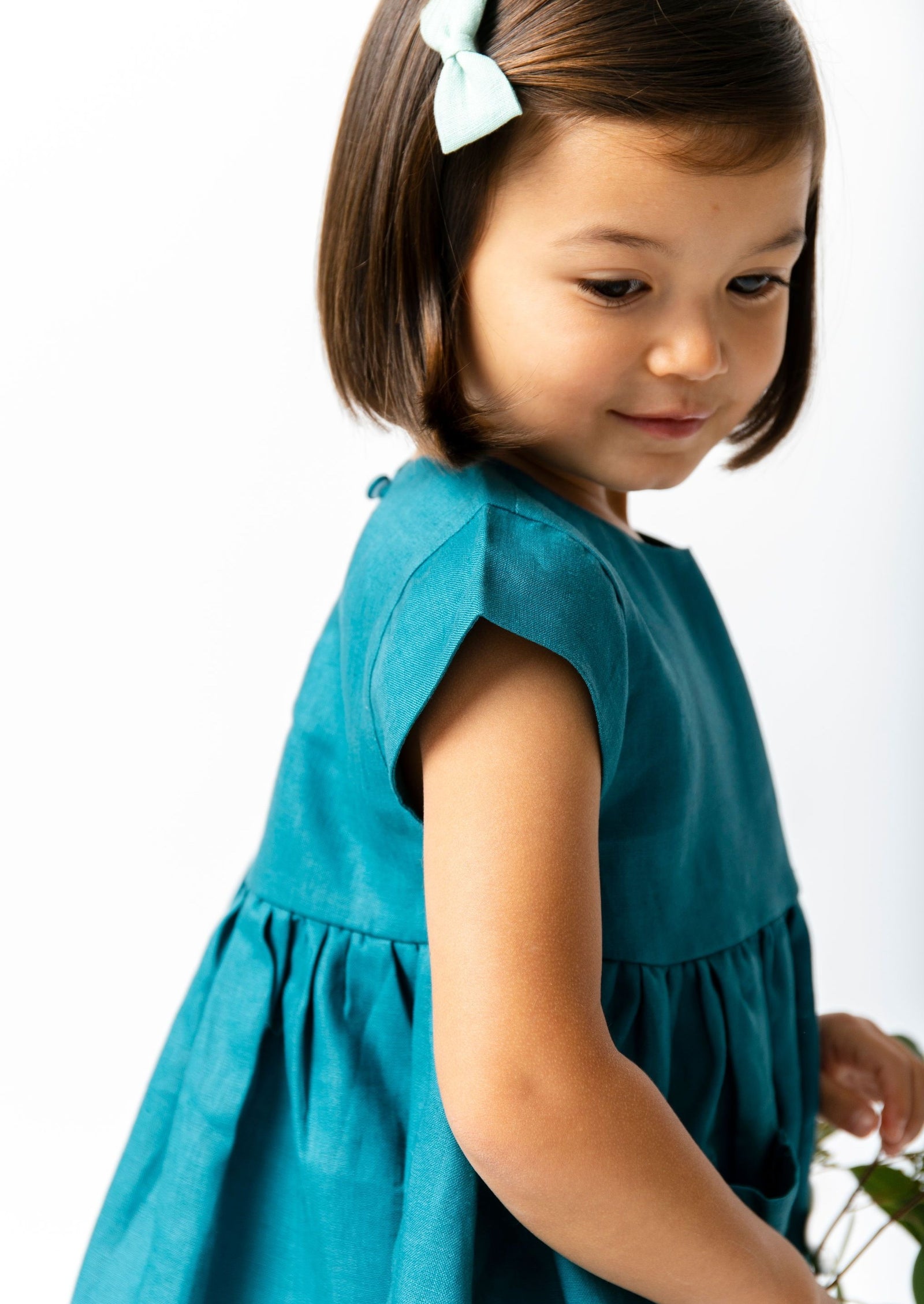 Lola Dress with Embroidery – tinymoonkids