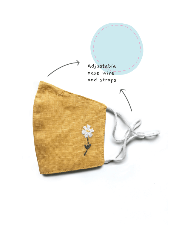 Daisy Mask for Kids
