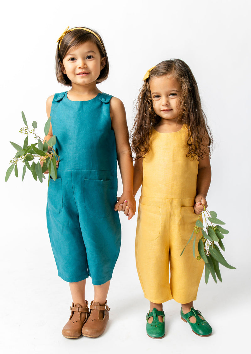 Ashley Jumpsuit With Hopper the Bunny