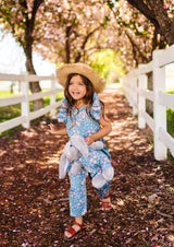 Poppy Jumpsuit With Matching Bunny